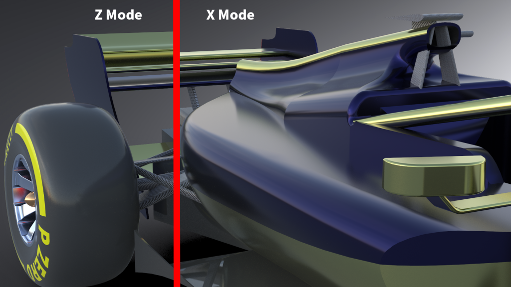 vue iso aileron arriere f1 2026