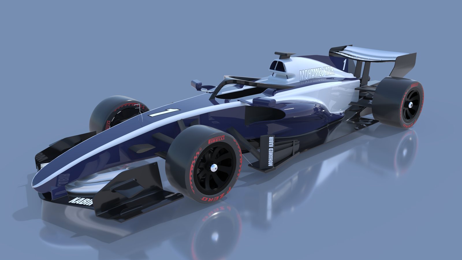 Formule 1 2026 Vue de trois quarts