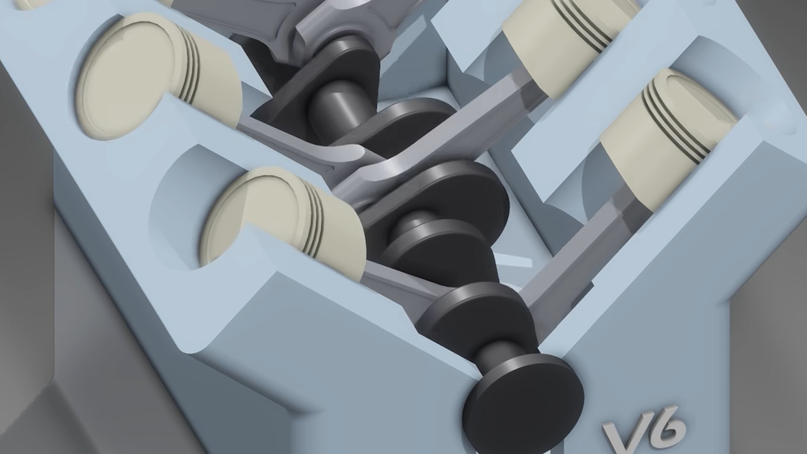 Moteur V6 F1 2026 Vilebrequin, bielles et pistons